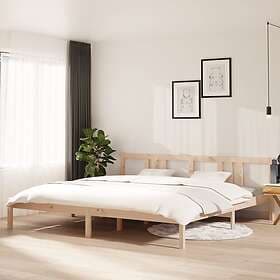 vidaXL Bed Frame solid wood 200x200 cm