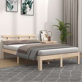 vidaXL Bed Frame solid wood 120x190 cm