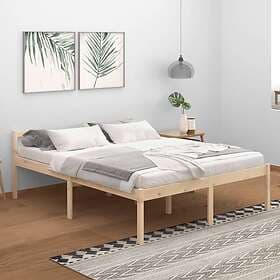 vidaXL Bed Frame massiv furu 160x200 cm 810624