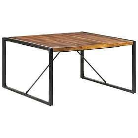 vidaXL Dining Table 140x140x75 cm Solid Sheesham Wood 321574