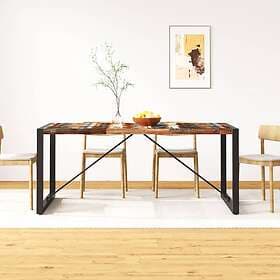 vidaXL Dining Table 180 cm Solid Reclaimed Wood 243999