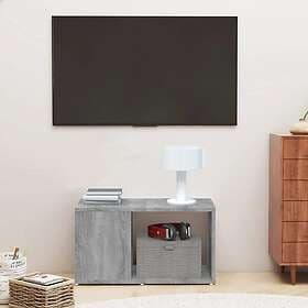 vidaXL TV Stand grå sonoma 60x24x32cm konstruerat trä 816030