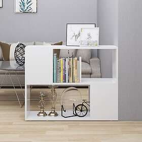 vidaXL TV Stand 80x24x63 cm white engineered wood 809116