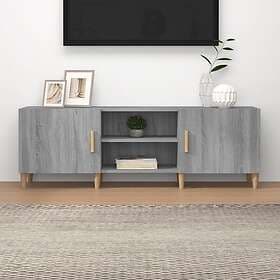 vidaXL TV Stand grå sonoma 150x30x50 cm konstruerat trä 817502