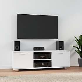 vidaXL TV Stand vit 120x40.5x35 cm konstruerat trä 342615