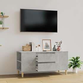 vidaXL TV Stand betonggrå 102x44.5x50 cm konstruerat trä 819600