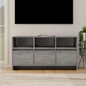 vidaXL TV Stand grå sonoma 102x37.5x52.5 cm konstruerat trä 813024