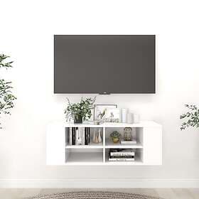 vidaXL TV Stand 102x35x35 cm white engineered wood