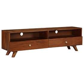 vidaXL TV Stand massivt återvunnet trä 140x30x40 cm 246675