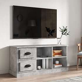 vidaXL TV Stand betonggrå 102x35.5x47.5 cm konstruerat trä 816180