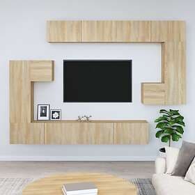vidaXL somona-ek TV Stand 37x37x72 cm constructed wood 3114592