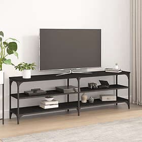 vidaXL TV Stand svart 160x30x50 cm konstruerat trä 826749