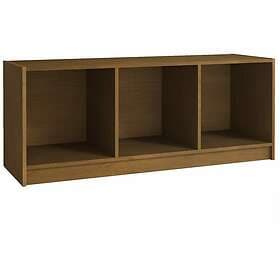 vidaXL TV Stand honungsbrun 104x33x41 cm massiv furu 809963