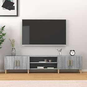 vidaXL TV-skåp grå sonoma 180x31.5x40 cm konstruerat trä 816262