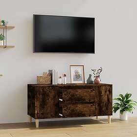 vidaXL TV Stand rökfärgad ek 102x44.5x50 cm constructed wood