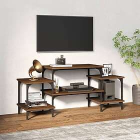 vidaXL TV Stand brun ek 117x35x52 cm konstruerat trä 826319