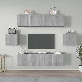 vidaXL TV Cabinet 6 piece grey sonoma engineered wood 3120267