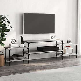 vidaXL TV Stand grå sonoma 197x35x52 cm konstruerat trä 826328