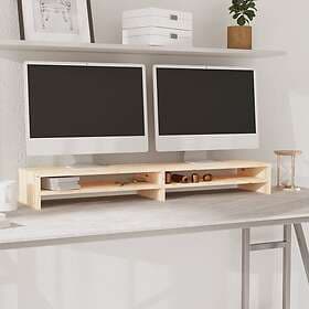 vidaXL Skärmställ 100x24x13 cm massiv furu 813919