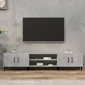 vidaXL TV-skåp betonggrå 180x31.5x40 cm konstruerat trä 816268