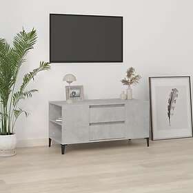 vidaXL TV Stand betonggrå 102x44.5x50 cm konstruerat trä 819608