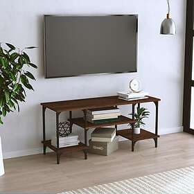 vidaXL TV Stand brun ek 102x35x45.5 cm konstruerat trä 826334