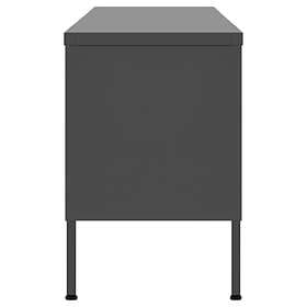 vidaXL TV Stand 105x35x50 cm steel