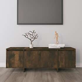 vidaXL TV Stand rökfärgad ek 120x30x40.5 cm konstruerat trä 813050