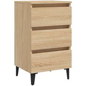 vidaXL Nightstand Sonoma Oak 40x35x69cm 805911