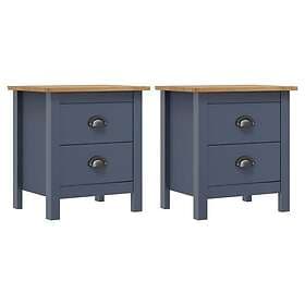 vidaXL Hill Nightstand Pine 46x35x49.5cm 288909