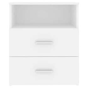 vidaXL Nightstand White 50x32x60cm 803272