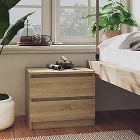 vidaXL Nightstand Sonoma Oak 50x39x43.5cm 806200
