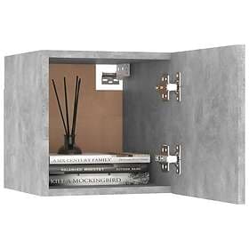 vidaXL Nightstand Concrete Grey 30.5x30x30cm Engineered Wood 3079718