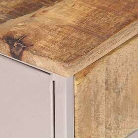 vidaXL Nightstand Rough Mango Wood 40x30x50cm 323738