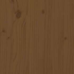 vidaXL Sängbord honungsbrun 40x34x45 cm massiv furu 818301