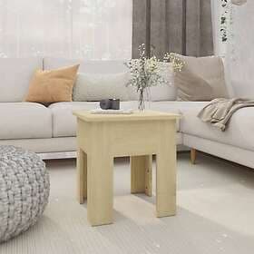 vidaXL Soffbord sonoma-ek 40x40x42 cm spånskiva 810247