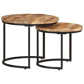 vidaXL End Table 337999 Mango Wood
