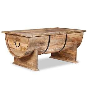 vidaXL Coffee Table Solid Mango Wood 88x50x40 cm 243977