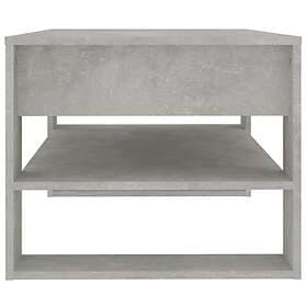 vidaXL Coffee Table Concrete Grey 102x55x45cm Engineered Wood 810903