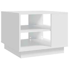 vidaXL Coffee Table White 55x55x43cm Chipboard 810289