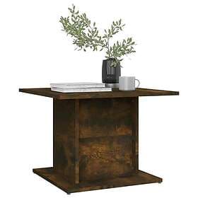 vidaXL Soffbord rökfärgad ek 55.5x55.5x40 cm spånskiva 813095