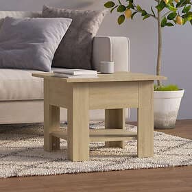 vidaXL Soffbord sonoma-ek 55x55x42 cm spånskiva 810265