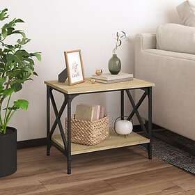 vidaXL Soffbord sonoma ek 55x38x45 cm konstruerat trä 823328
