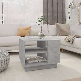 vidaXL Coffee Table Concrete Grey 55x55x43cm Chipboard 810293