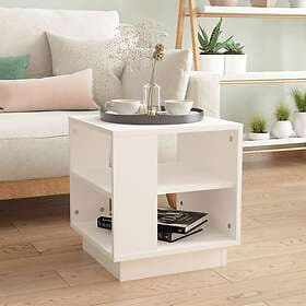 vidaXL Accent Table White 40x40x43cm Constructed Wood 810298