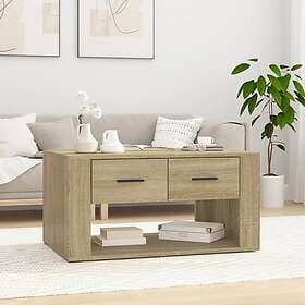vidaXL Coffee Table Sonoma Oak 80x50x40cm Constructed Wood 816531