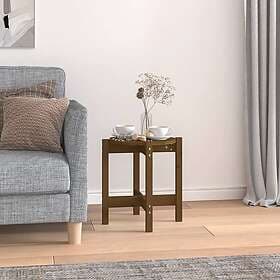 vidaXL Soffbord honungsbrun Ø 42.5x45 cm massiv furu 822315