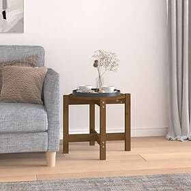 vidaXL Soffbord honungsbrun Ø 52.5x45 cm massiv furu 822310