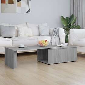vidaXL Soffbord grå sonoma 150x50x35 cm konstruerat trä 815469