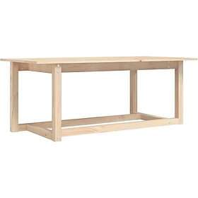vidaXL Soffbord 110x55x45 cm massiv furu 822167